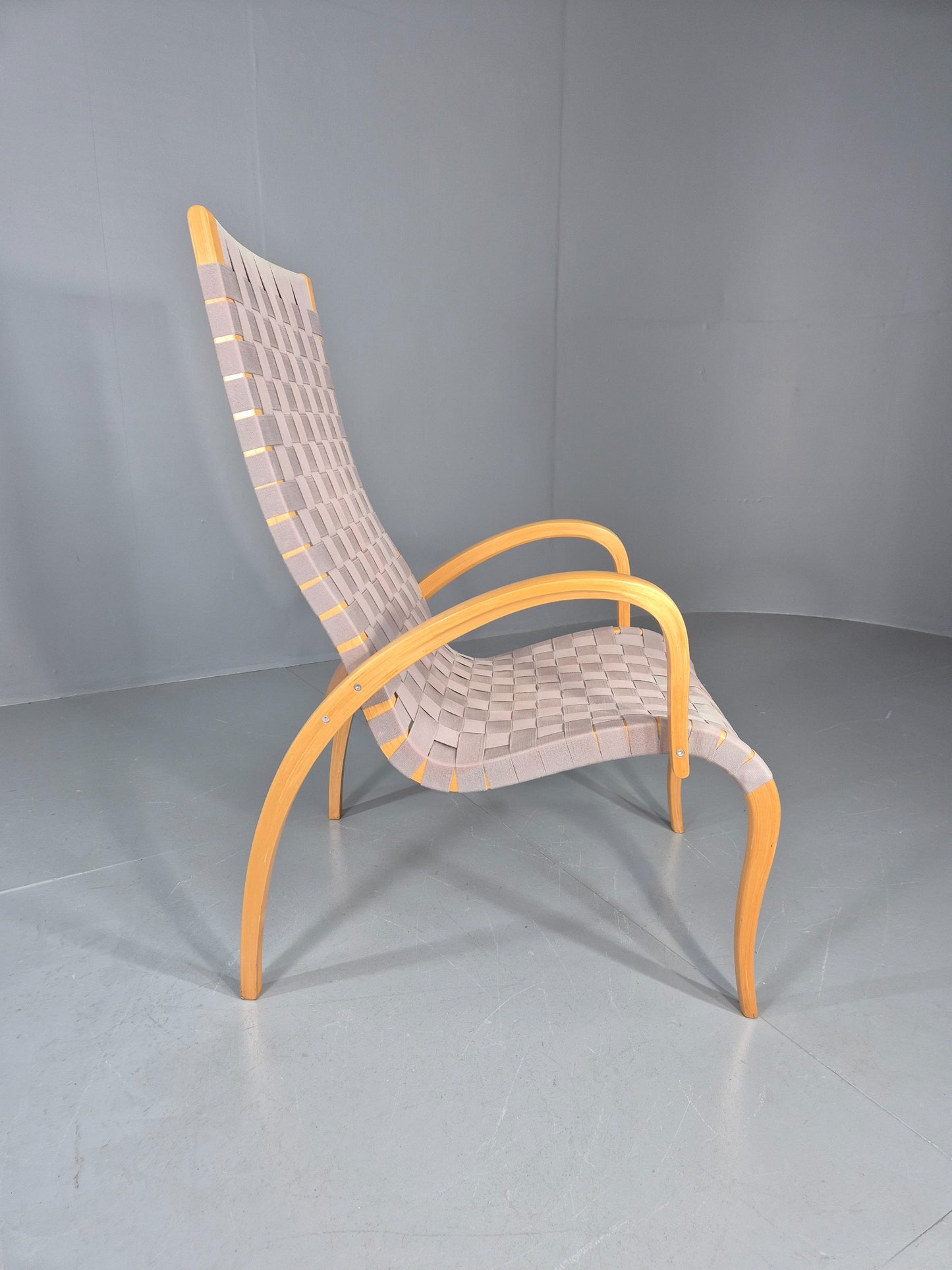 Vintage Finnish Harlekiini Bentwood Chair for Asko Pakkanen Design EB12232