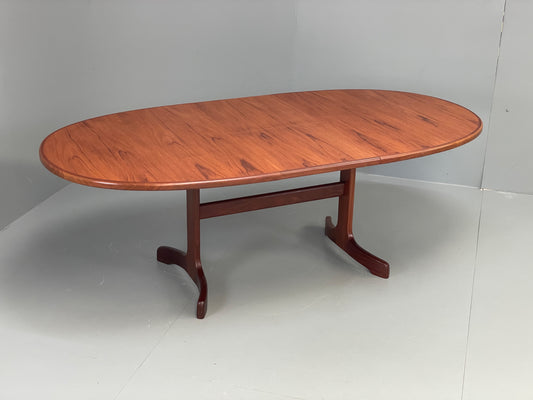 Vintage G Plan Dining Table Oval Teak Fresco Range 1960s Mid Century EB12942