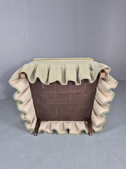 Vintage Danish Wing Back Armchair Cottage Style 1960s Retro Classic EB12672