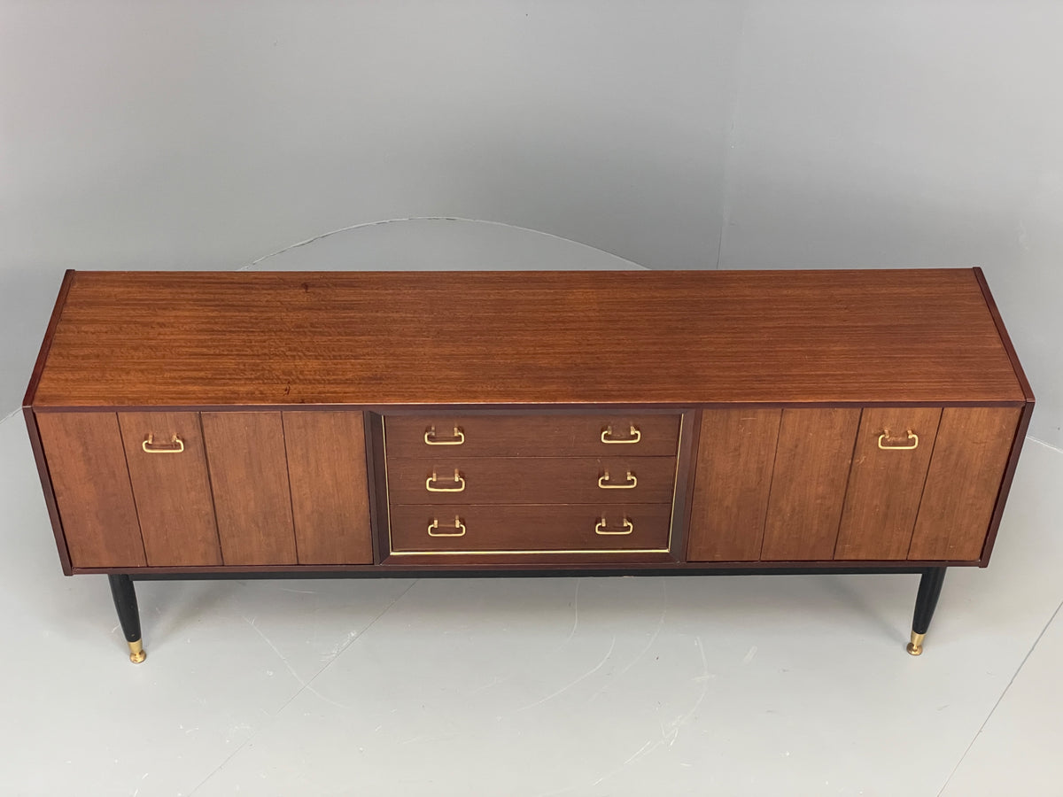 Vintage G Plan Sideboard Tola Mid Century 1960s Walnut Retro Drawers EB12941