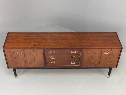 Vintage G Plan Sideboard Tola Mid Century 1960s Walnut Retro Drawers EB12941