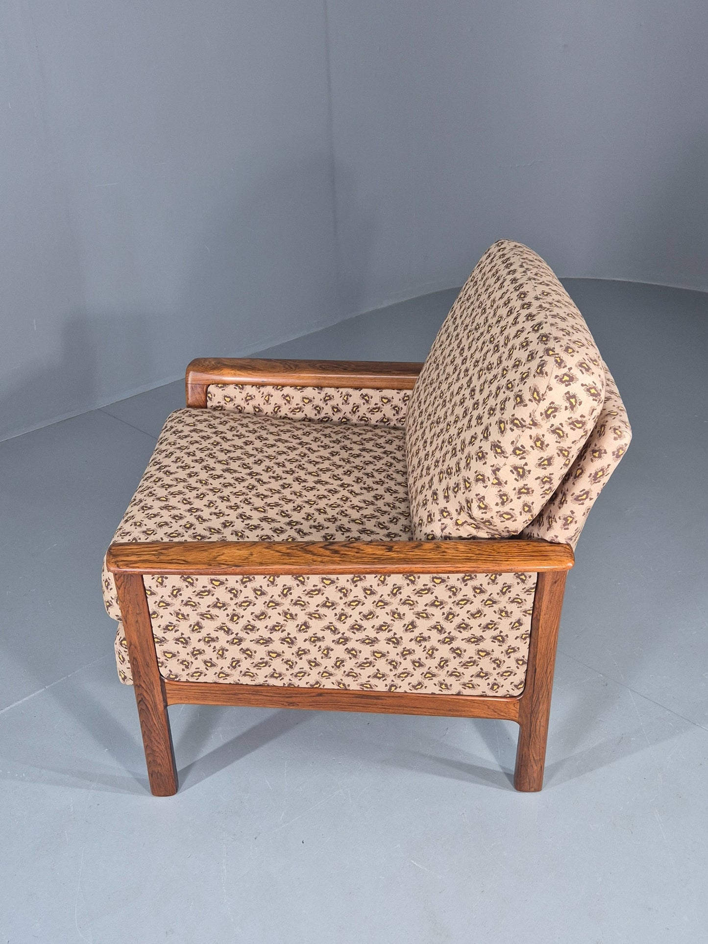 Vintage Mid Century Lounge Chair Brdr Andersen New Upholstery 60s Retro EB11132