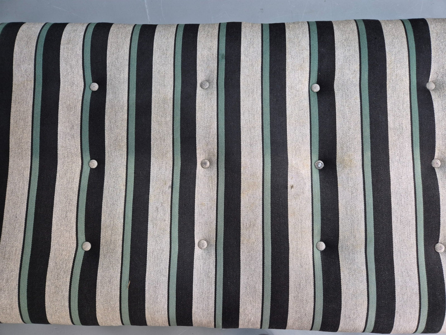 Vintage Danish Mid Century Day Bed Original Wool Upholstery 1950s Retro  EB07219