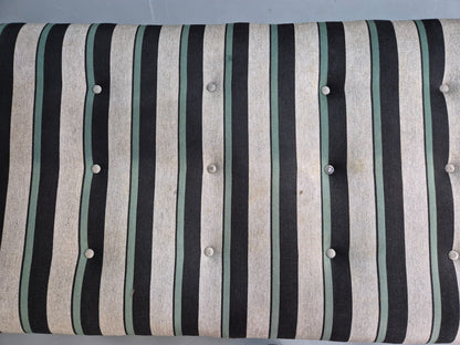 Vintage Danish Mid Century Day Bed Original Wool Upholstery 1950s Retro  EB07219