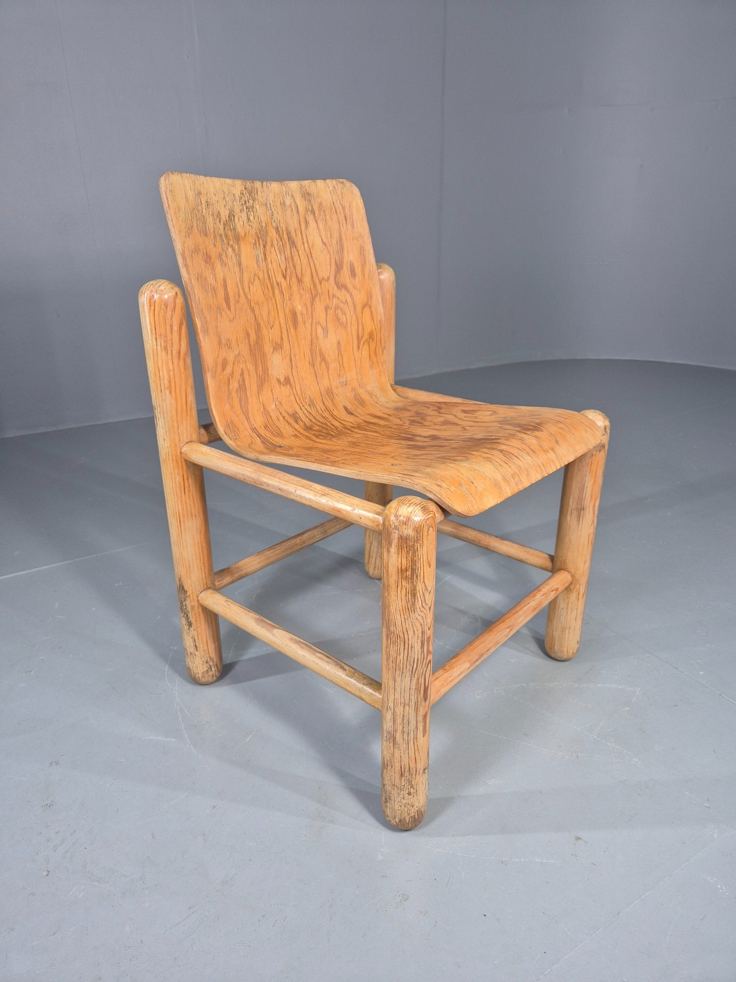 Vintage Brutalist Getama Chair Friis and Nielsen design 1970s Retro Eb12546