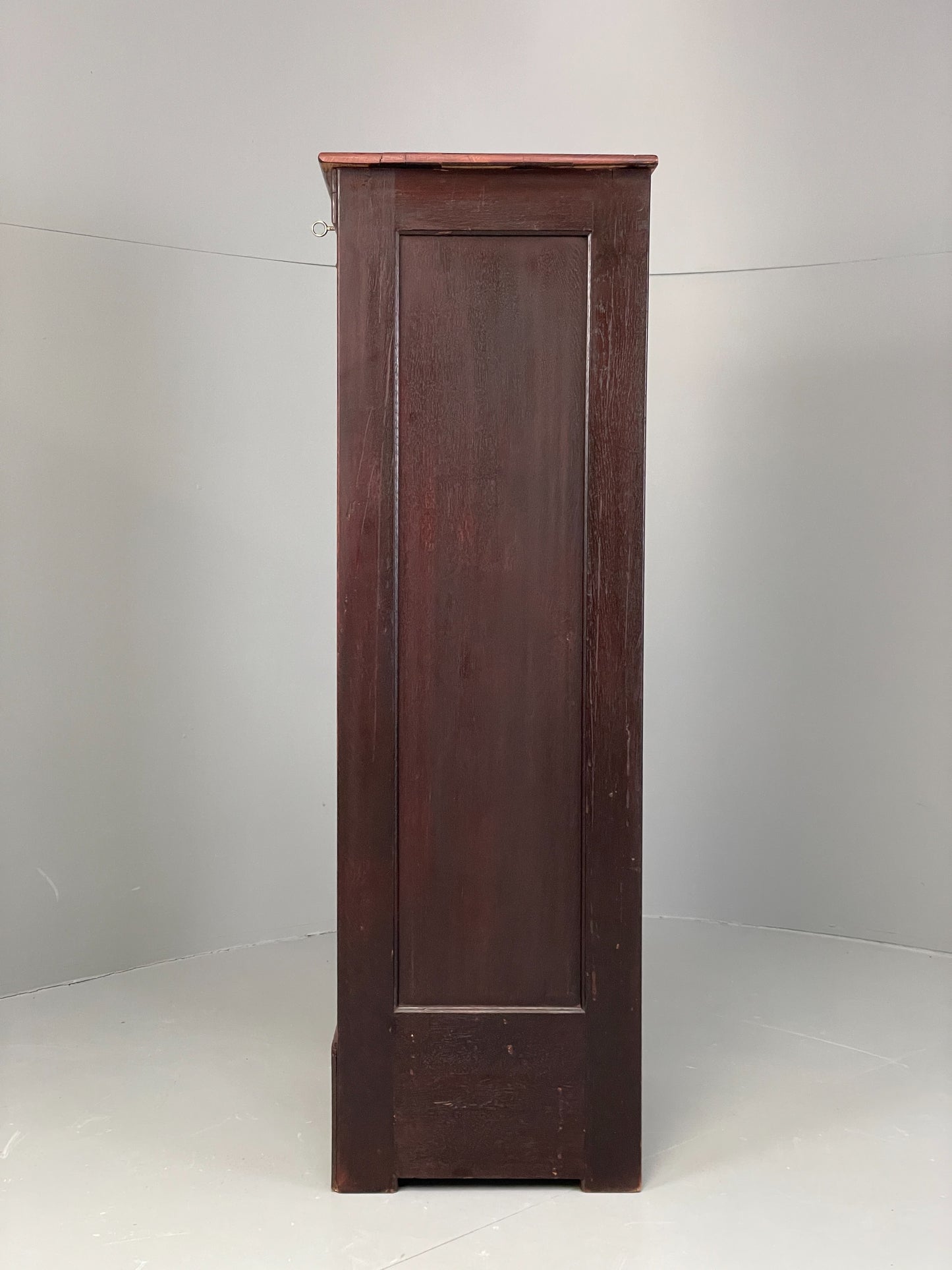 Vintage Tambour Cabinet Oak Drawers Danish Early 20th Century Filing EB12628