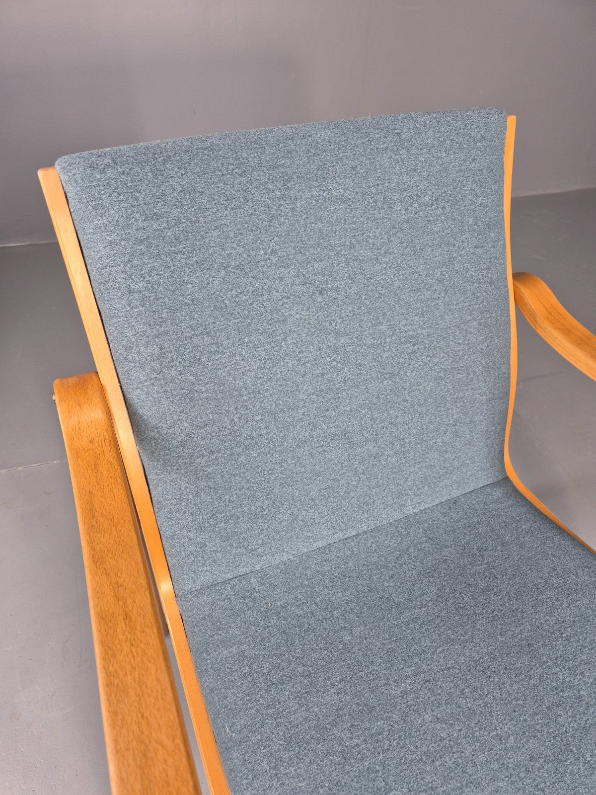 Vintage Danish Lounge Chair Farstrup New Upholstery MCM Retro EB12002