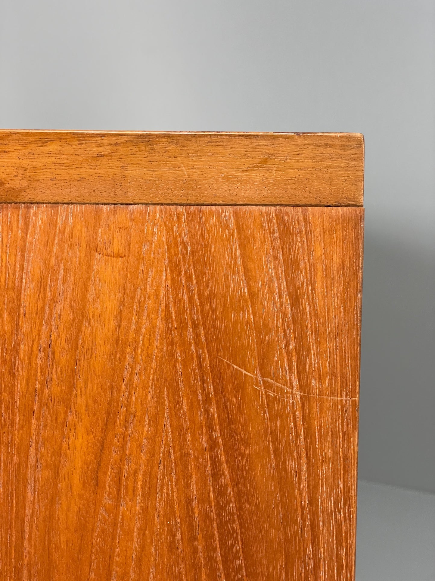 Vintage McIntosh Teak Sideboard 1970s Retro Drawers Squares Shelves EB12193