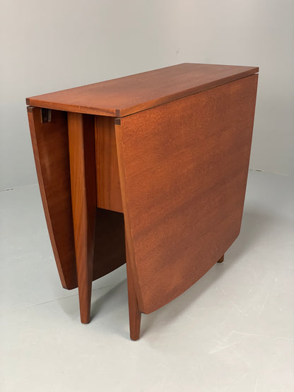 Vintage Teak Dropleaf Table 1960s Mid Century Retro Dining Seating EB13117
