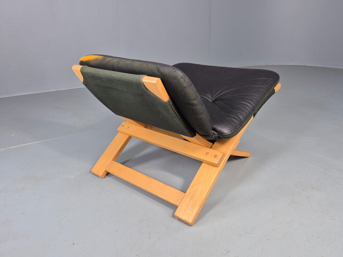 Vintage Kroken Footstool by Nelo Ake Fribytter Design 1970s Retro MCM EB12457