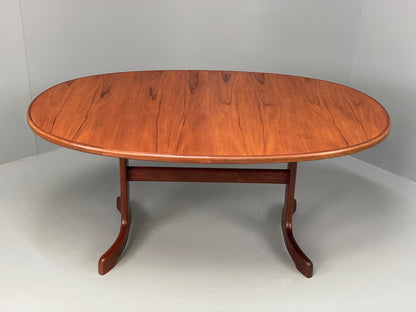Vintage G Plan Dining Table Oval Teak Fresco Range 1960s Mid Century EB12942