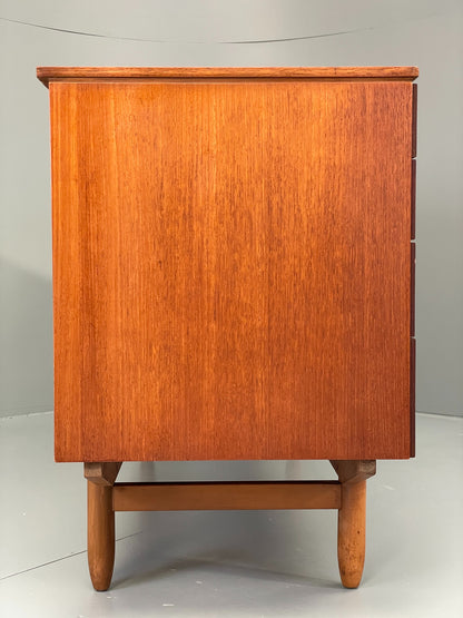 Vintage Sideboard Teak 1960s By Validity Furniture Mid Century Shelving EB12613