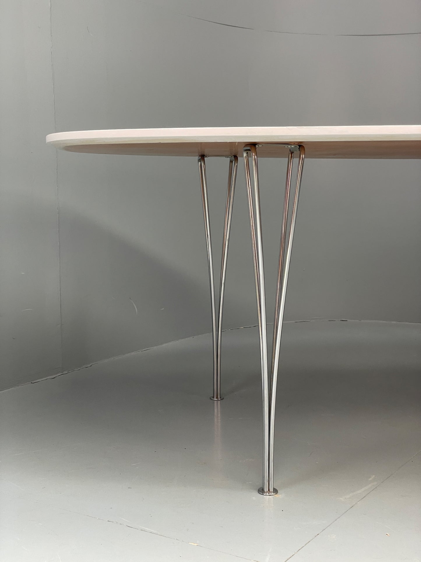 Fritz Hansen Dining Table Superellipse Danish Vintage Bruno Mathsson EB12346