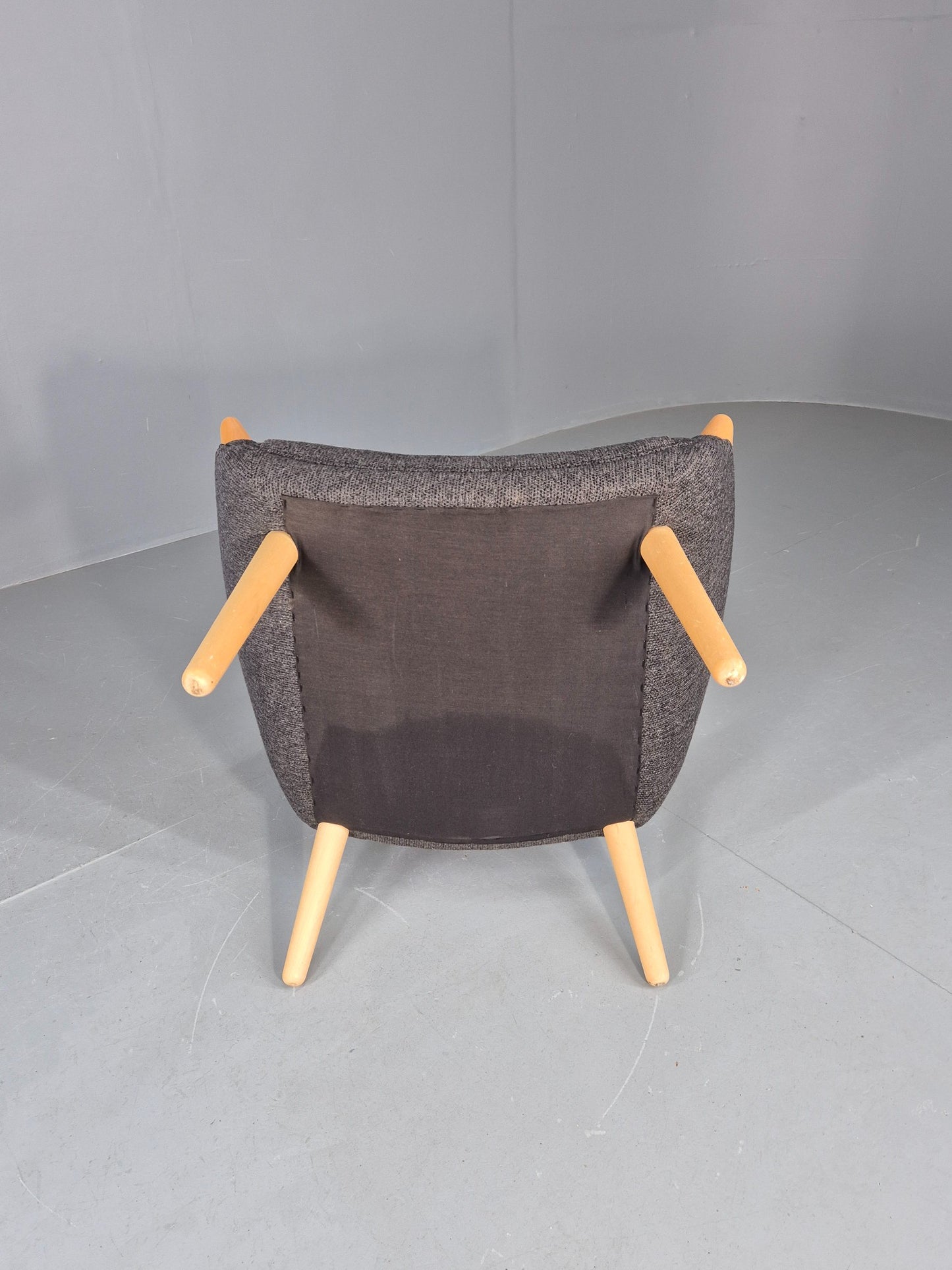 Vintage Mama Bear Matzform Lounge Chair Grey Beech Danish Modern Design EB12317