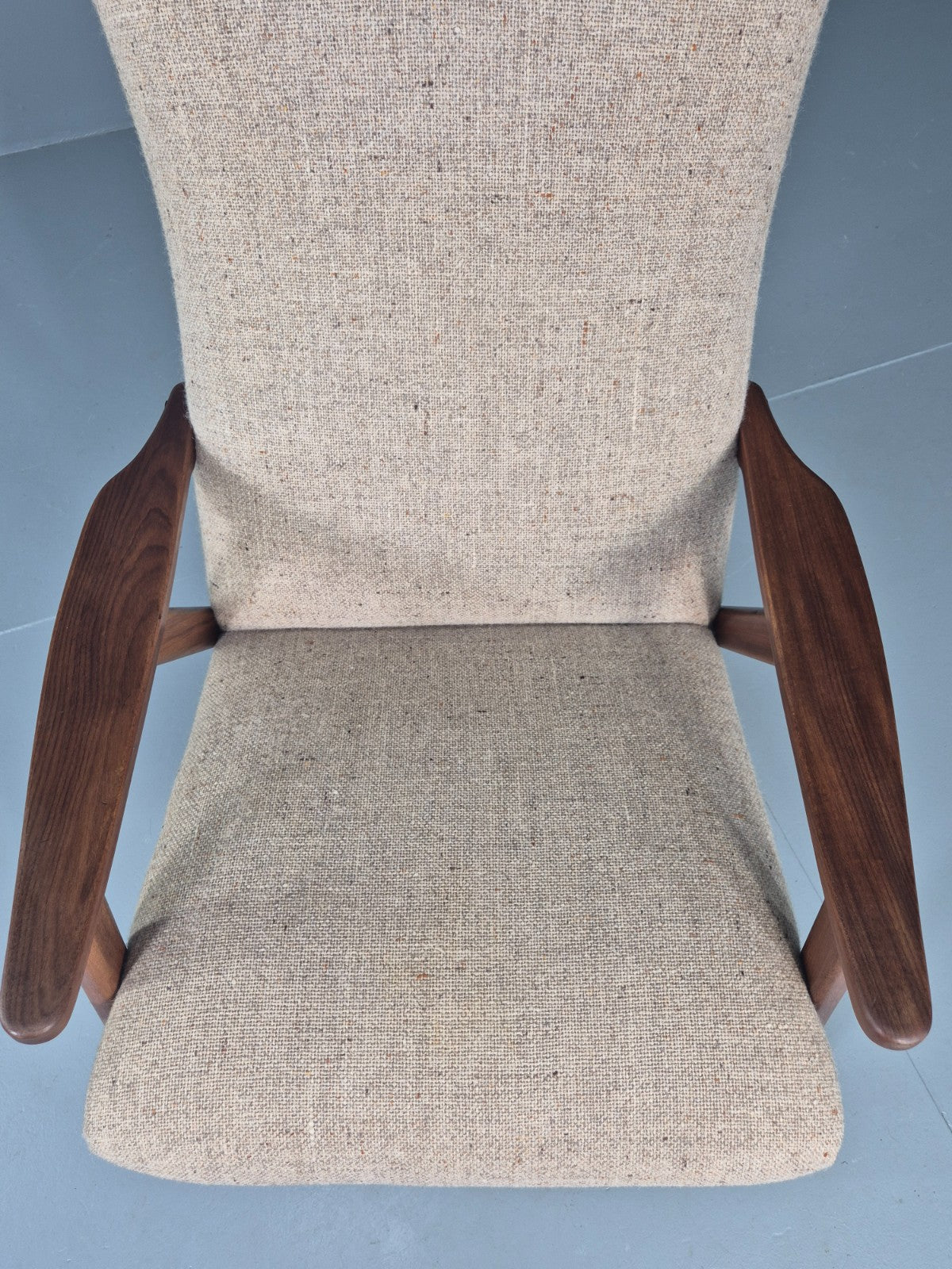 Vintage Teak Arm Chair Danish Design 1960s Retro Mid Century EB12490