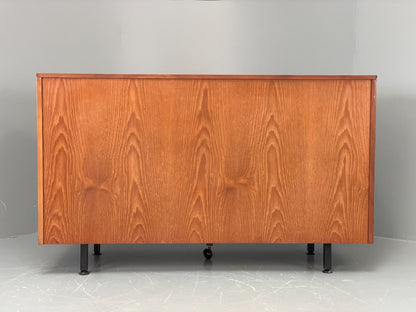 Vintage Teak Foldaway Desk Adjustable 1960s Retro Midcentury Shelving EB12082
