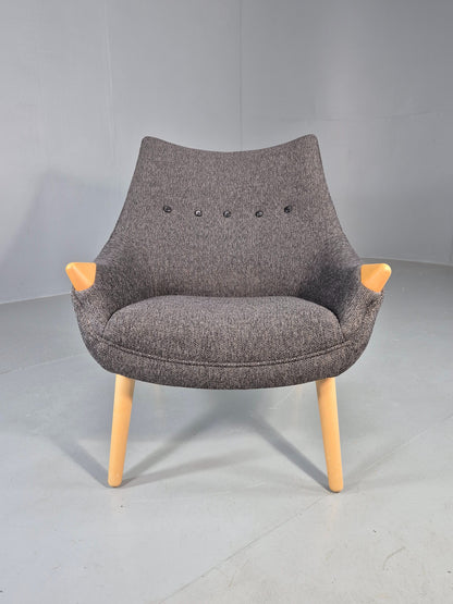 Vintage Mama Bear Matzform Lounge Chair Grey Beech Danish Modern Design EB12317