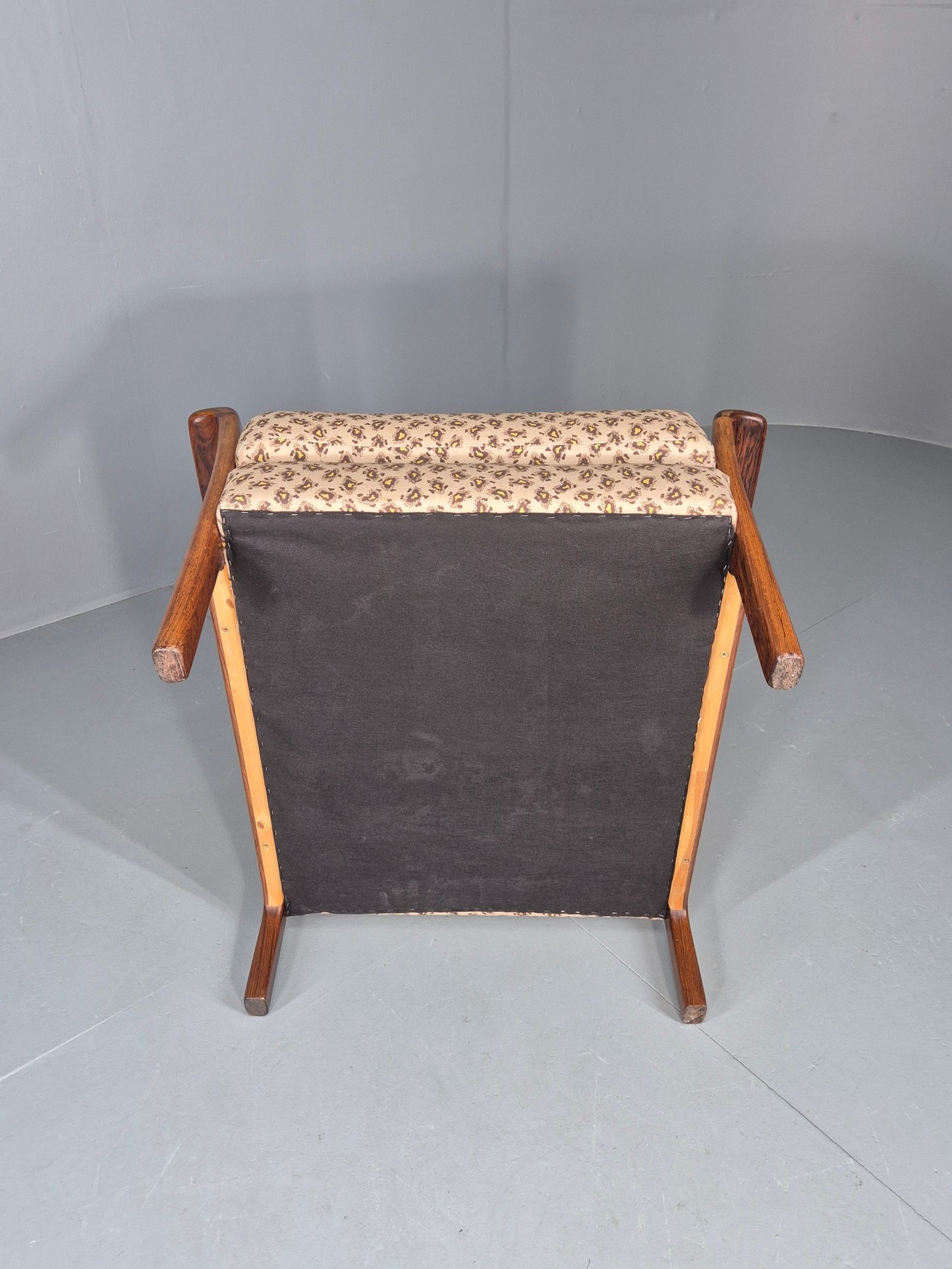 Vintage Mid Century Lounge Chair Brdr Andersen New Upholstery 60s Retro EB11132