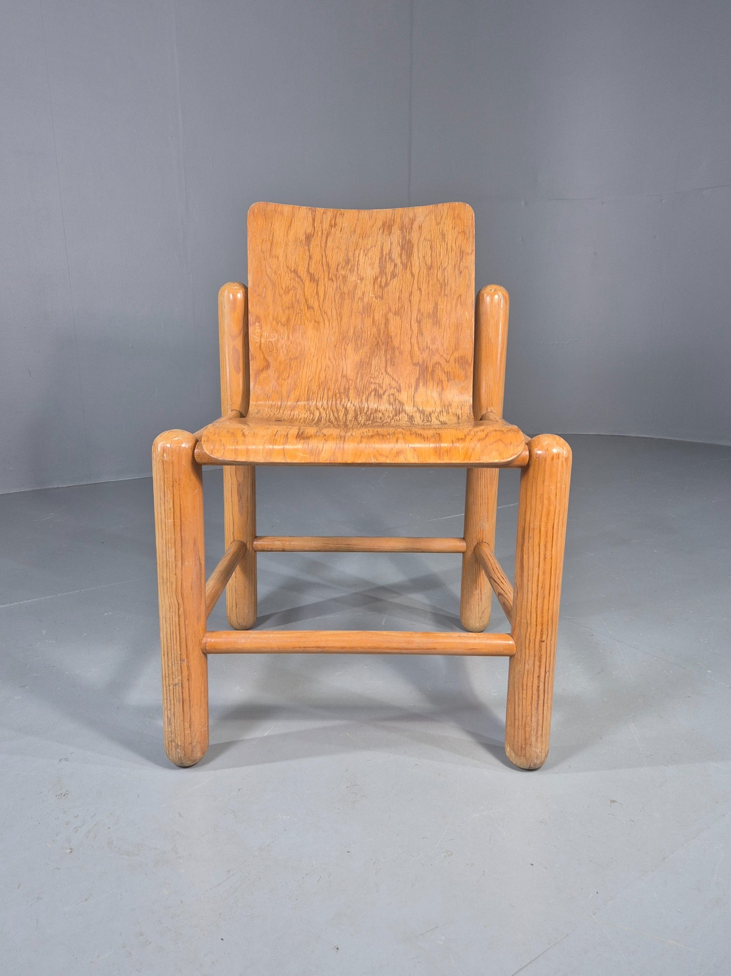 Vintage Brutalist Getama Chair Friis and Nielsen design 1970s Retro  EB12528