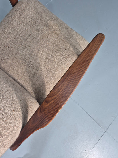 Vintage Teak Arm Chair Danish Design 1960s Retro Mid Century EB12490
