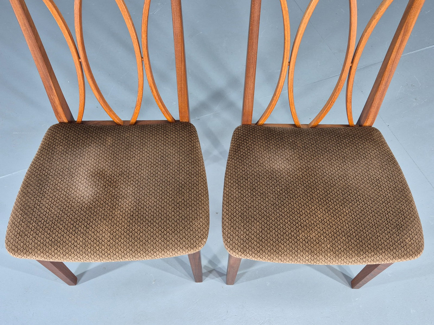 2 Vintage G Plan Dining Chairs 1970s Retro Original Condition EB12266