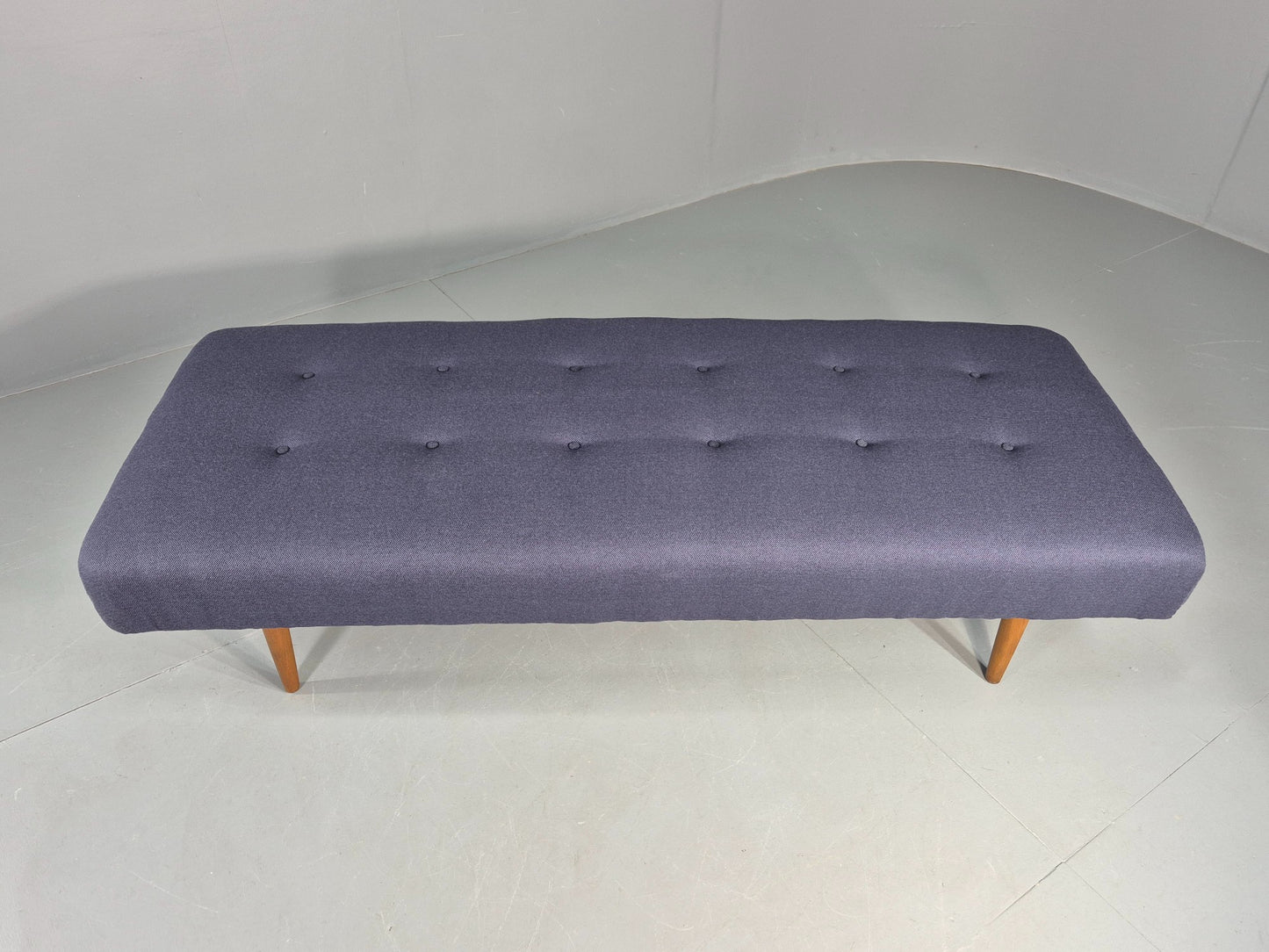 Vintage Danish Day Bed New Upholstery 1960s Retro Mid Century EB12388