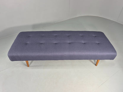 Vintage Danish Day Bed New Upholstery 1960s Retro Mid Century EB12388