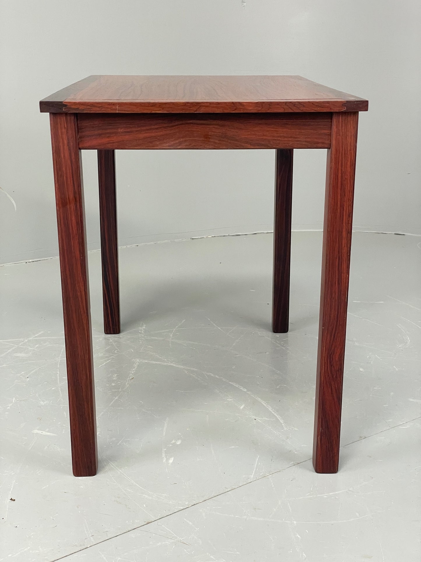 Vintage Danish Coffee Table 1960s Darkwood Mid Century Modern EB12280