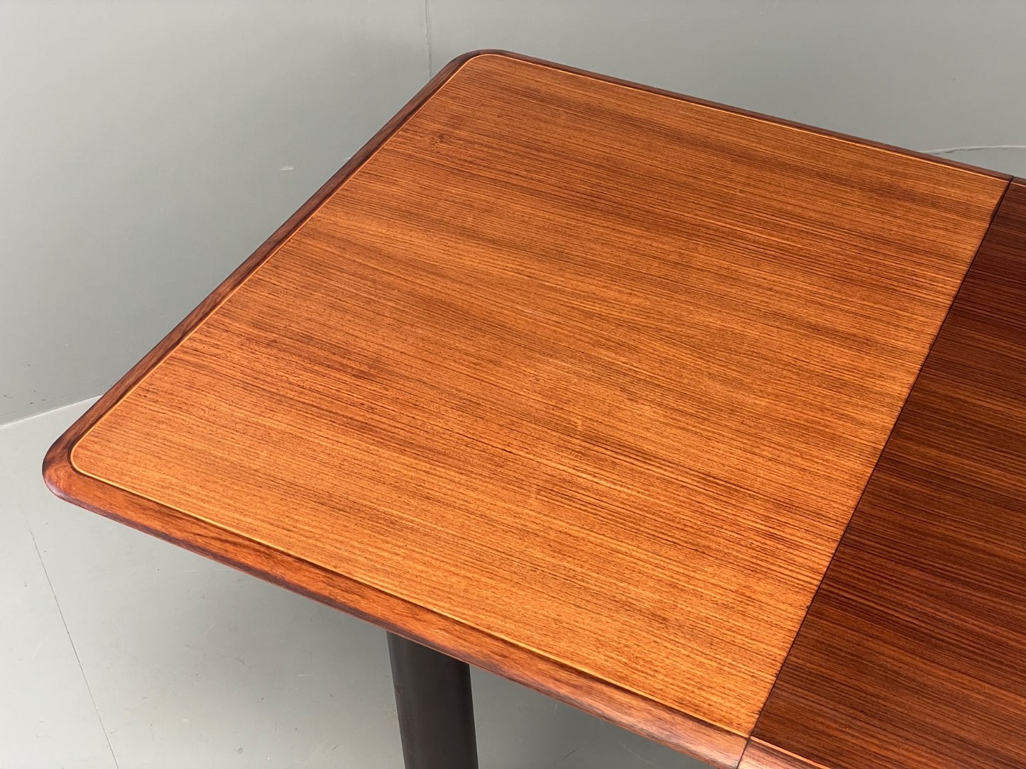 Vintage Walnut Dining Table Extending Mid Century 1960s Sprung Retro EB12291