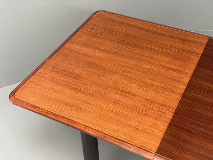 Vintage Walnut Dining Table Extending Mid Century 1960s Sprung Retro EB12291