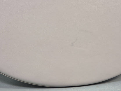 Cube Spaces Round Oversize Ottoman Footstool Leather  EB12251