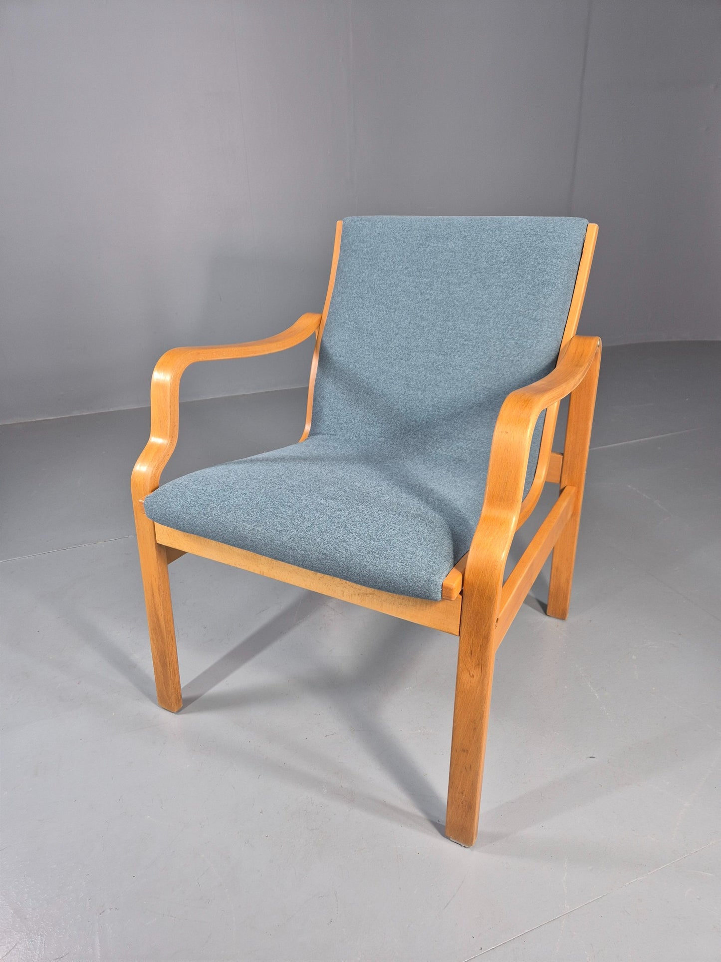 Vintage Danish Lounge Chair Farstrup New Upholstery MCM Retro EB12002