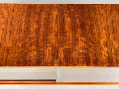 Vintage 1960s Glazed Bookcase Walnut Mid Century Retro Adjustable EB12220