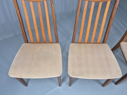4  Vintage G Plan Dining Chairs Fresco Range Teak 1970s Retro MCM EB12461