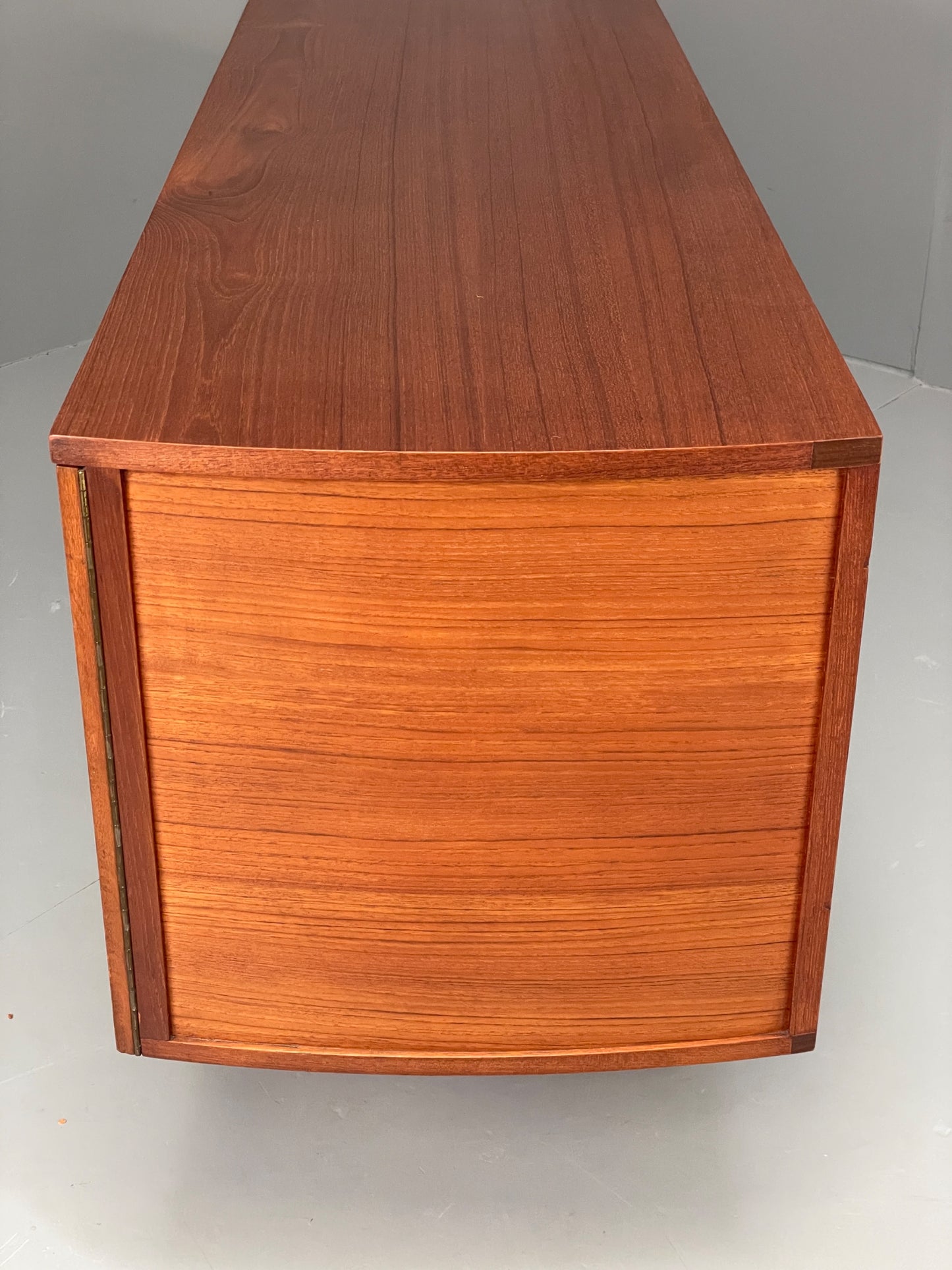 Vintage Teak Sideboard Vanson Mid Century 1960s Walnut Retro Shelving EB12881
