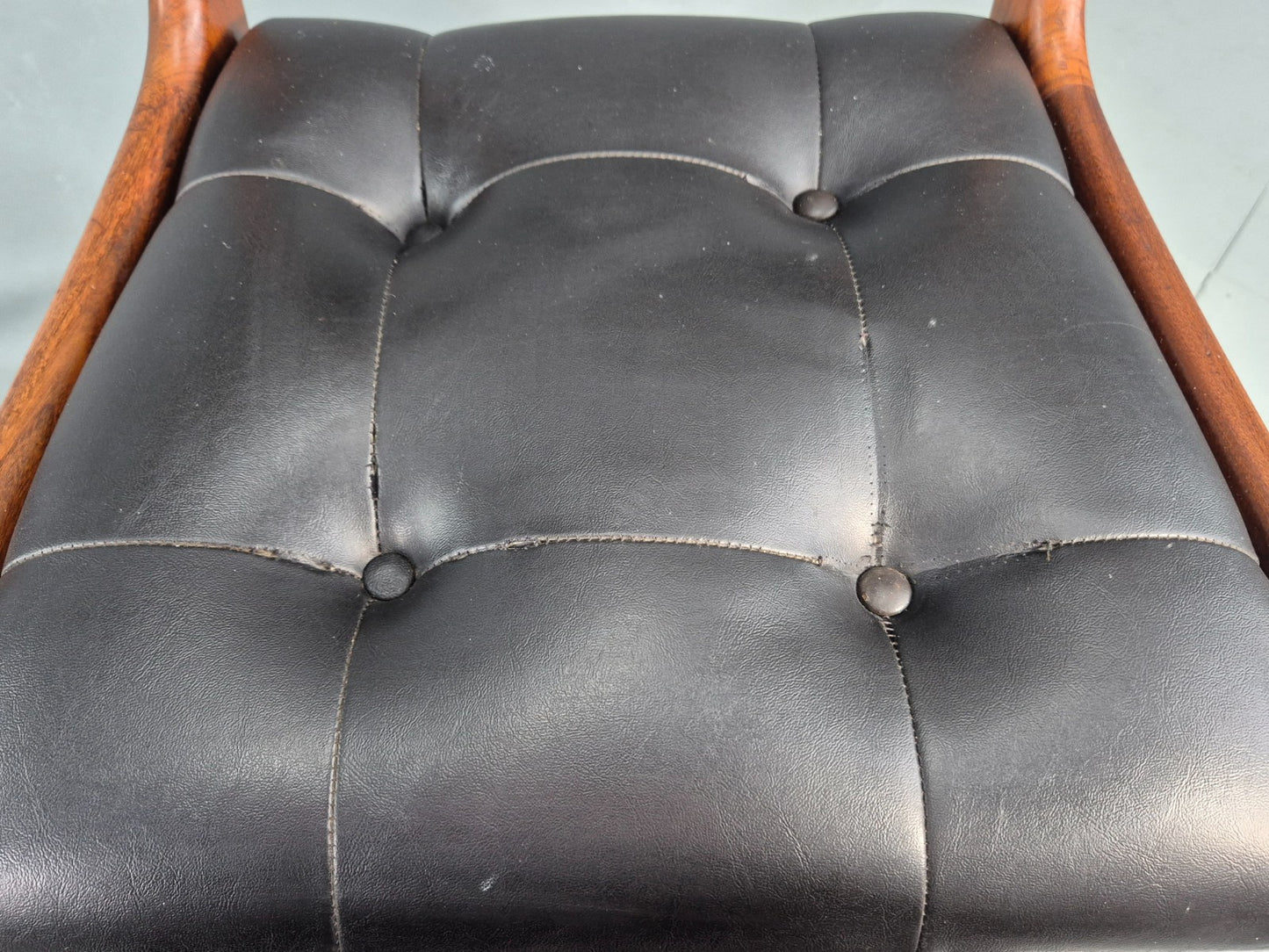 2 Vintage Dining Chairs Vanson Peter Hayward Design Retro MCM Teak EB10181