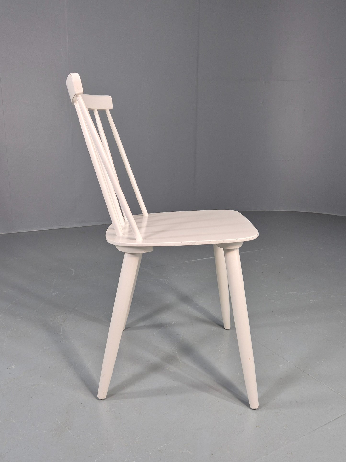 Vintage Mid Century Stick Back Chair KY Varjonen  Finland 1950s Retro EB12550
