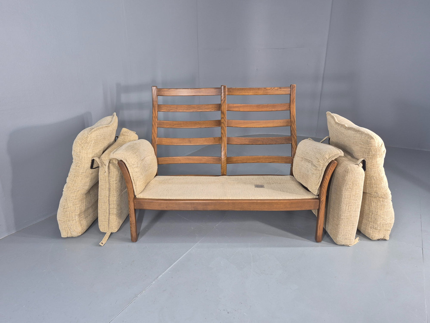 Vintage Ercol 2 Seater Sofa Saville Range 1990s Retro EB11960