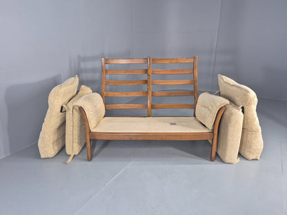 Vintage Ercol 2 Seater Sofa Saville Range 1990s Retro EB11960