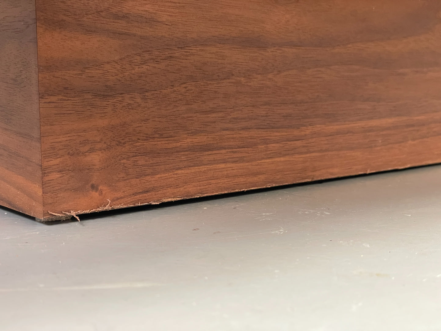 Square Coffee Table Walnut Modern Japanese Style With Storage EB12519