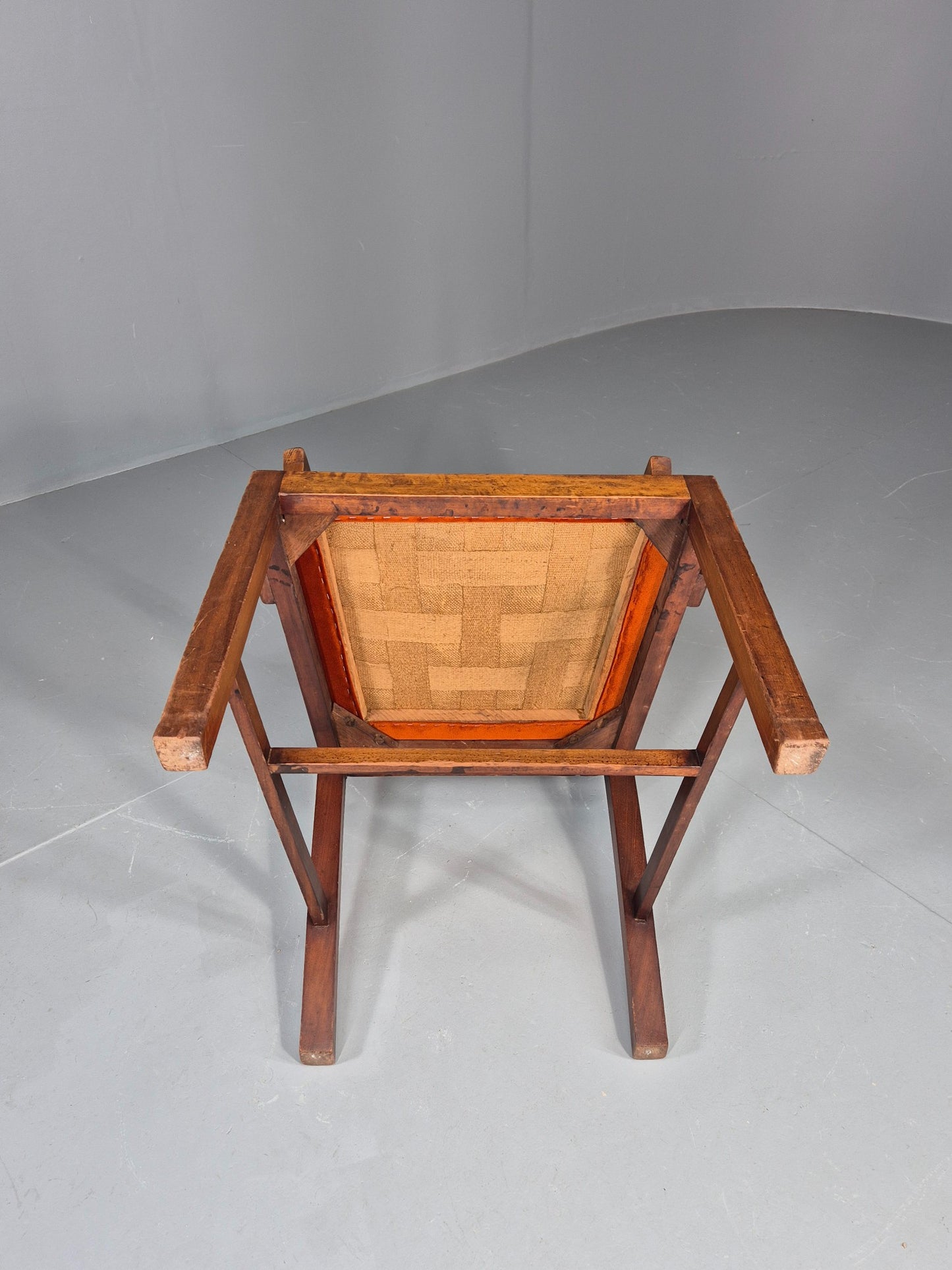 Hepplewhite Revival Oak Elbow Chair Antique New Seat Pad EB11931