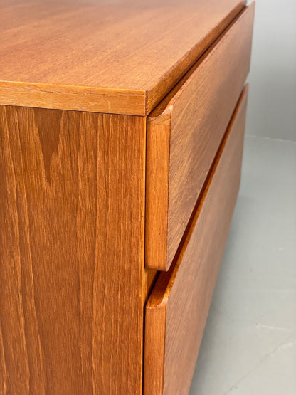 Vintage Chest Of Drawers Teak By Beaver & Tapley Retro 1980s EB13163
