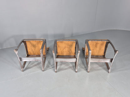 3 Vintage American seating Co. Envoy Chairs Adult size Retro MCM 1950s EB12552
