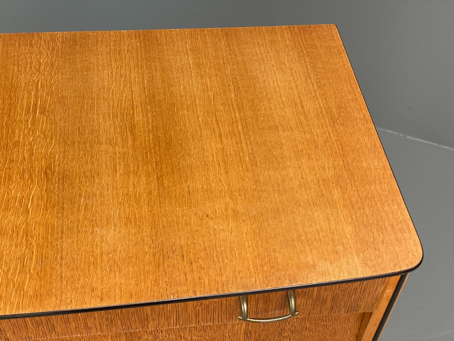 Vintage Chest Of Drawers Avalon Oak 1960s Mid Century Retro EB12198