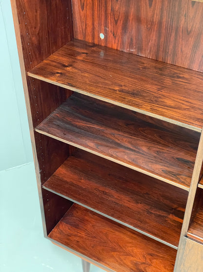 Vintage 1960s Shelving Unit Bookcase Omann Jun Mid Century EB12327