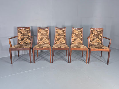 5 Vintage G plan Dining Chairs 1970s Fresco Original Upholstery Retro  EB12182