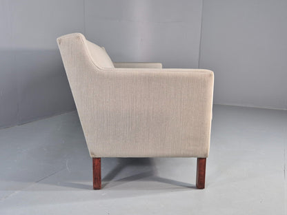 Vintage Danish 3 Seat Sofa 60s Mid Century Mogensen Style Original Retro EB12375