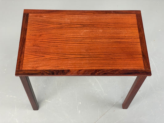 Vintage Danish Coffee Table 1960s Darkwood Mid Century Modern EB12280