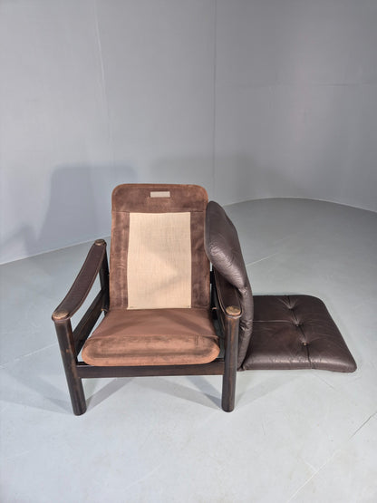 Vintage Danish Design Lounge Chair Gehl and Nissen for Jeki 1970s Retro EB13136