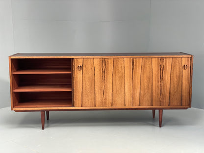 Vintage 1970s Danish Sideboard Mid Century Retro Shelving Drawers EB12331